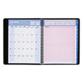 Quicknotes Weekly/Monthly Appointment Book, Black/Pink, 2024