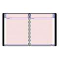 Quicknotes Weekly/Monthly Appointment Book, Black/Pink, 2024