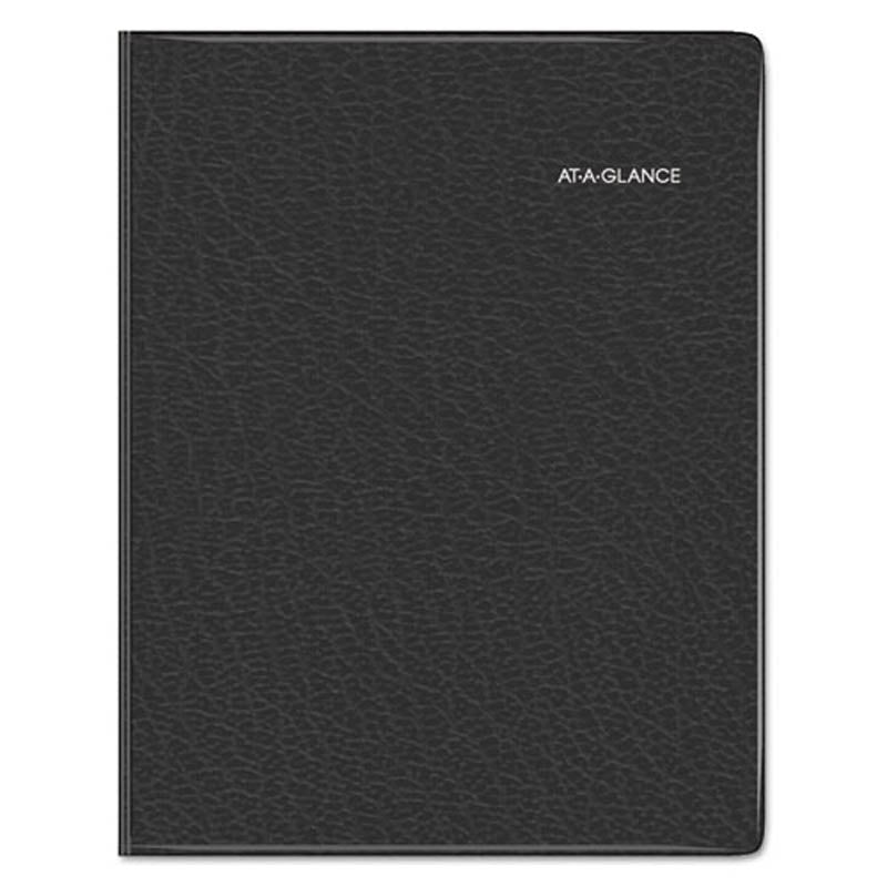 Quicknotes Weekly/Monthly Appointment Book, Black, 2024
