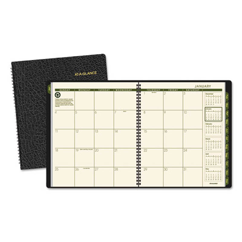 Recycled Monthly Planner, 2023-2024