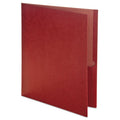 Recycled Twin-Pocket Folders, Letter, Box of 25