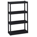 Rough N Ready Four-Shelf Open Storage System,  32"w X 13"d X 54"h