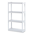 Rough N Ready Four-Shelf Open Storage System,  32"w X 13"d X 54"h