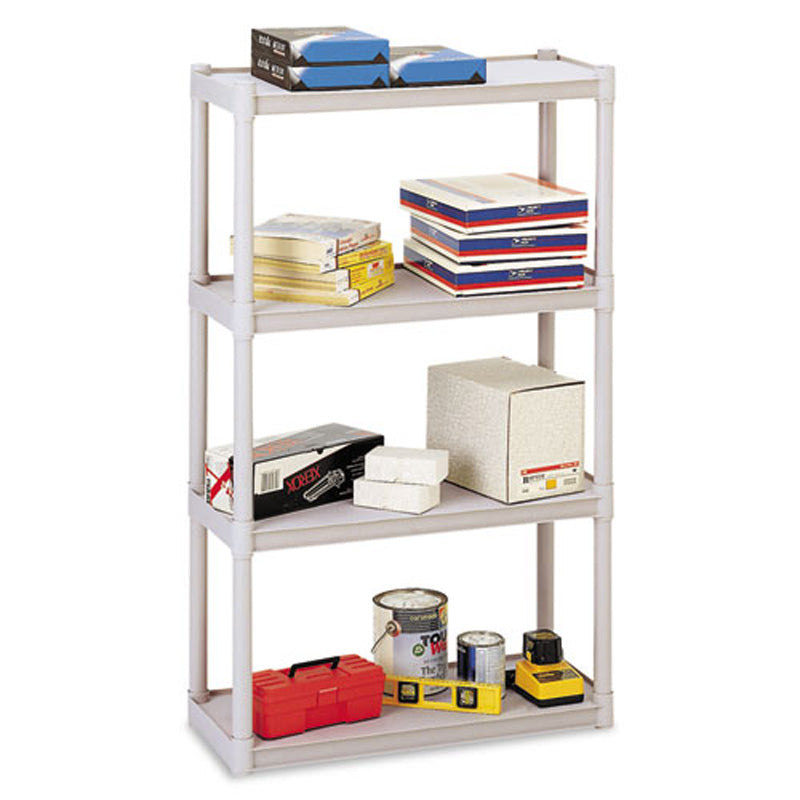 Rough N Ready Four-Shelf Open Storage System,  32"w X 13"d X 54"h