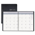 Ruled Monthly Planner, Dec.-Jan., Black