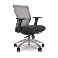 Run Mesh Back Conference Chair w/Swivel Tilt Control & 1-Position Lock, Loop Arms and Aluminum Base