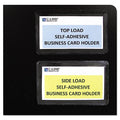 Self-Adhesive Business Card Holders, 3 1/2" x 2" (pack of 10), Clear