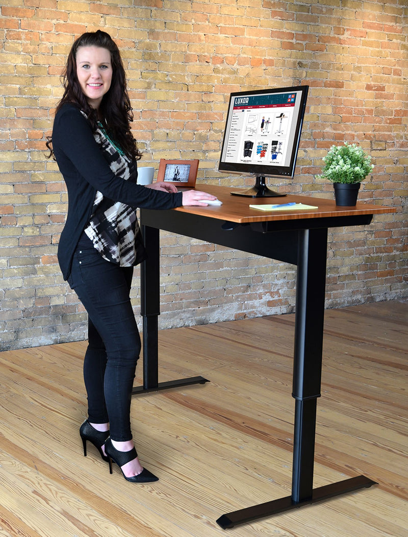 48" Pneumatic Adjustable-Height Standing Desk