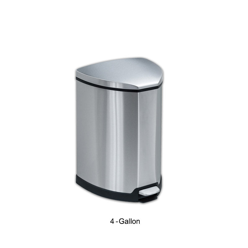 Stainless Step-On Trash Can