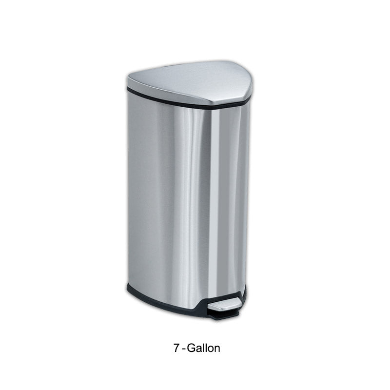 Stainless Step-On Trash Can