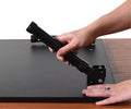 32" Standing Desktop Desk With Foldable Legs