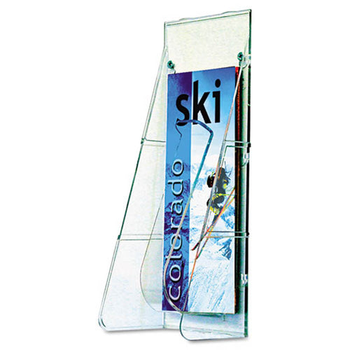 Stand Tall 1-Pocket Countertop Brochure Holder