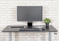 48" High Speed Crank Adjustable Stand Up Desk