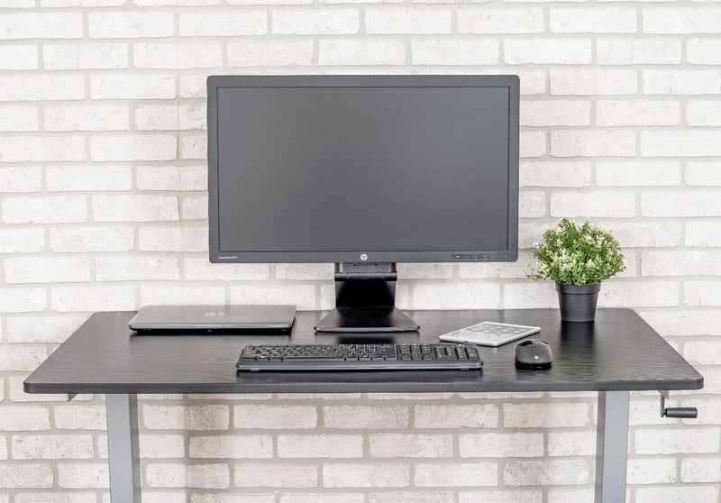 48" High Speed Crank Adjustable Stand Up Desk
