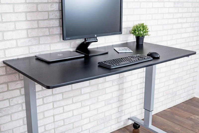 60" High Speed Crank Adjustable Stand Up Desk