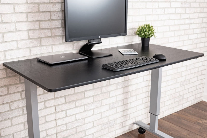 60" High Speed Crank Adjustable Stand Up Desk
