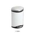 Step-On Elliptical Trash Can