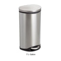 Step-On Elliptical Trash Can