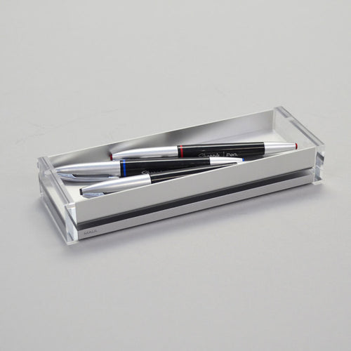 Aluminum & Acrylic Pen Tray