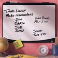 Tack & Write Whiteboard, 23 1/2"w x 17 1/2"h