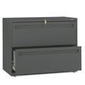 Two-Drawer Heavy-Duty Lateral File Cabinet, 36"w x 19 1/4"d x 28 3/8"h