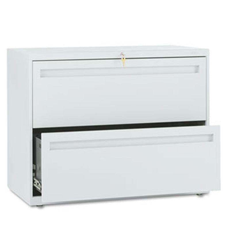 Two-Drawer Heavy-Duty Lateral File Cabinet, 36"w x 19 1/4"d x 28 3/8"h