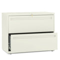 Two-Drawer Heavy-Duty Lateral File Cabinet, 36"w x 19 1/4"d x 28 3/8"h