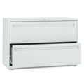 Two-Drawer Heavy-Duty Lateral File Cabinet, 42"w x 19 1/4"d x 28 3/8"h