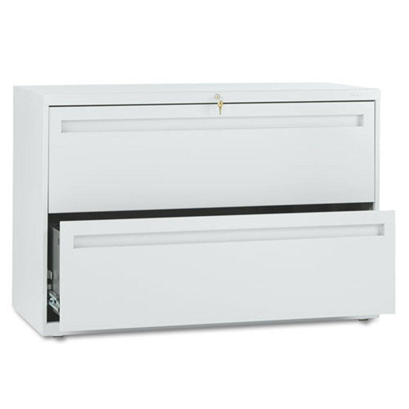 Two-Drawer Heavy-Duty Lateral File Cabinet, 42"w x 19 1/4"d x 28 3/8"h