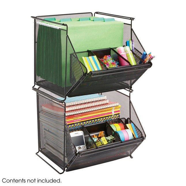 UltiMesh Stackables PLUS+ 5 PolyMagniFiles | Ultimate Office