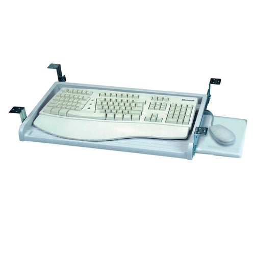 Under-Desk Keyboard Tray w/ Mouse Pad