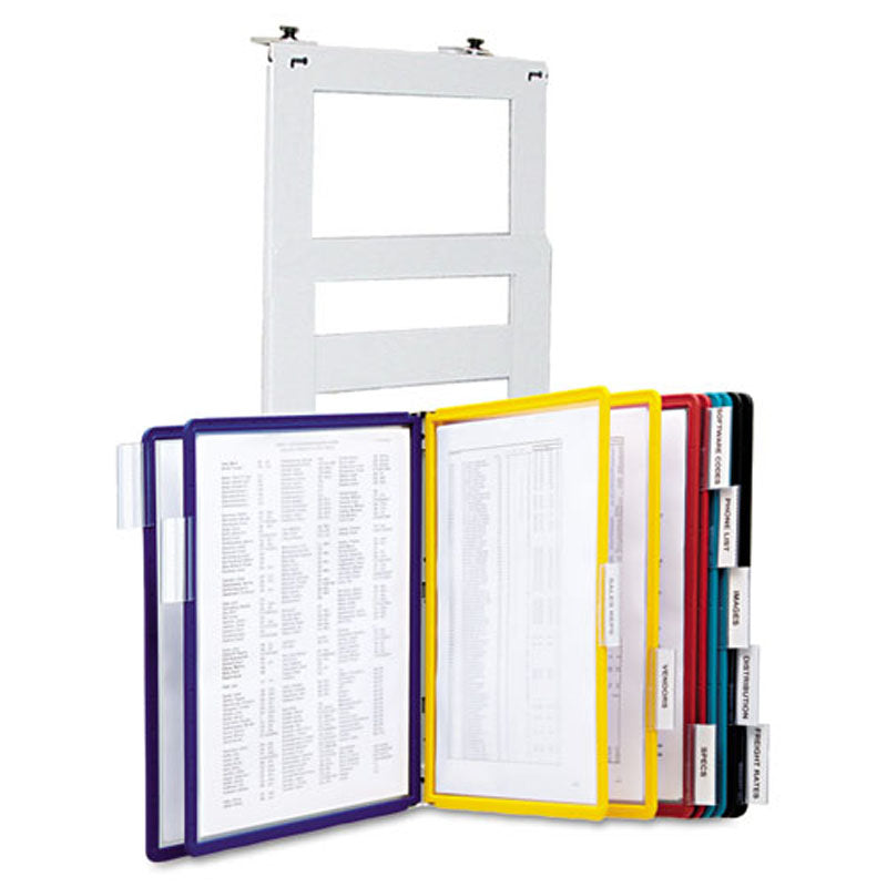 10-Pocket Partition Reference Organizer