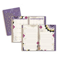 Vienna Weekly/Monthly Appointment Book, Purple, 2025