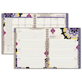 Vienna Weekly/Monthly Appointment Book, Purple, 2025
