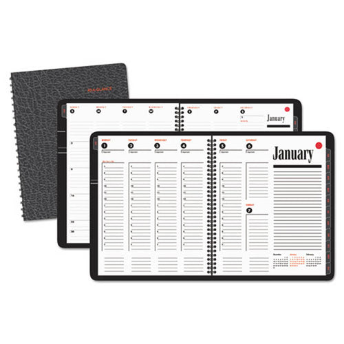 800 Range Weekly/Monthly Appointment Book, 8 1/2" X 11", White, 2025