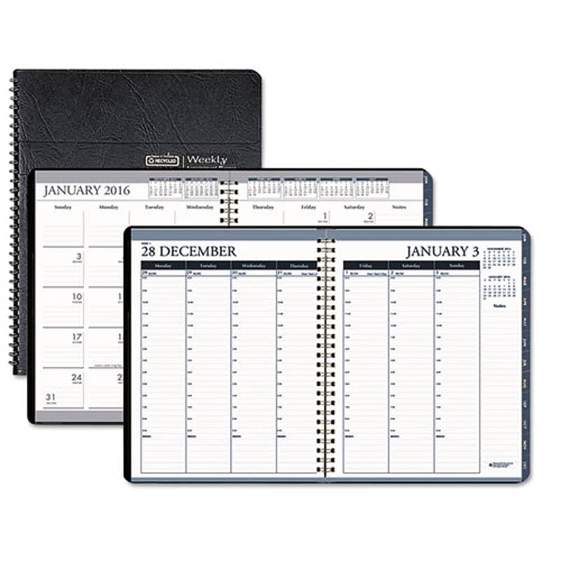 Wirebound Weekly/Monthly Planner Ultimate Office 2025 Calendar Monthly Planner 8 1/2 X 11er The Same As 8 1 2 X 11